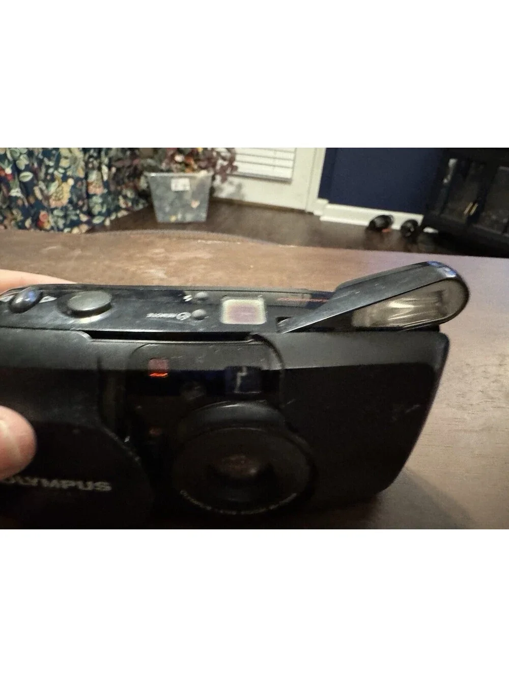 Olympus Stylus Infinity Zoom Point & Shoot Film Camera 35-70mm Untested As Is